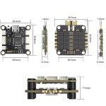 GEPRC TAKER F405 BLS 50A Stack 42688-P Gyroscope Analyze Record Flight Data Plug for Play Racing FPV Drone Stack